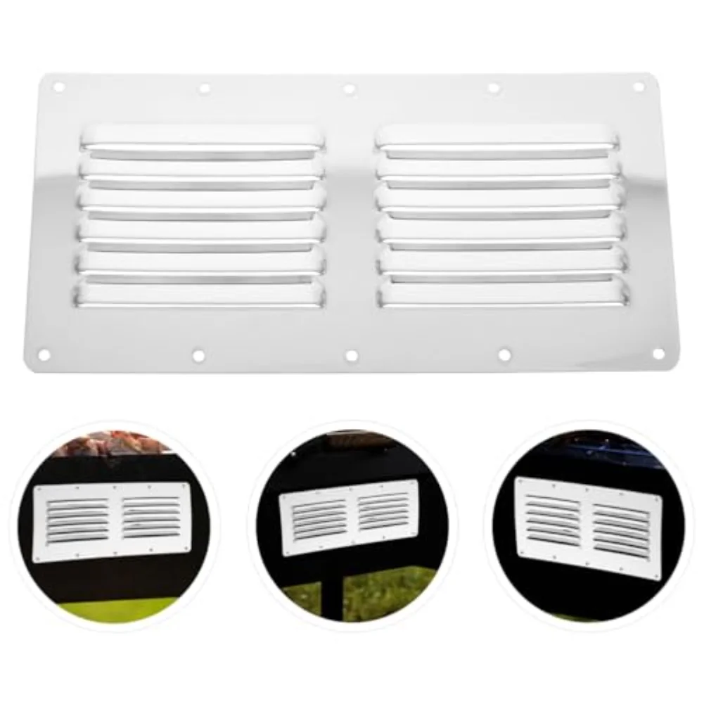 Outdoor Cooking Outdoor Kitchen Vent Air Circulation Panel Airflow Vent Efficient Smoke Clearing Grill Ventilation