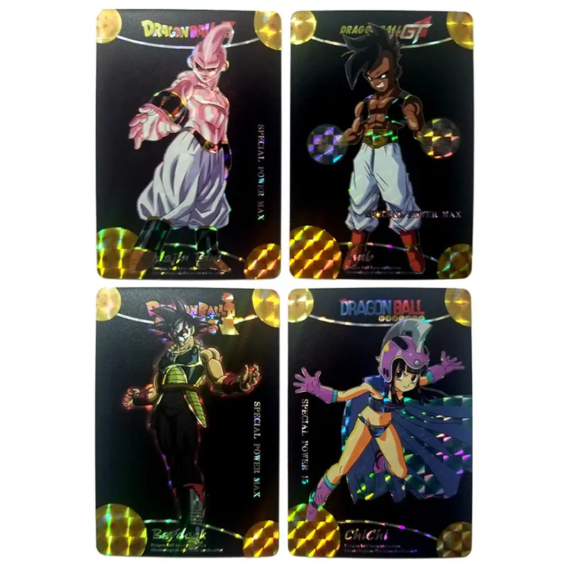 Anime Dragon Ball DIY ACG Android 18 Son Gohan Chichi Bejita Tabletop Battle Game Collectible Cards Toys for boys Birthday Gift