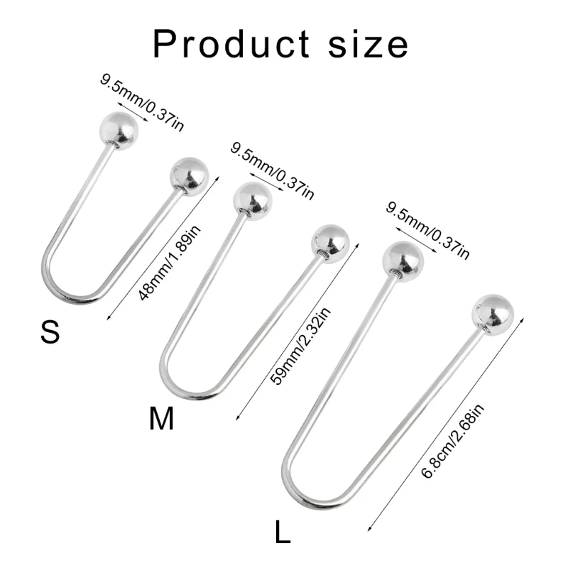 แพ็ค 2 Antiexposure Double Head Spirals Buckle เข็มกลัดปุ่มเสื้อผ้าที่ปลอดภัย