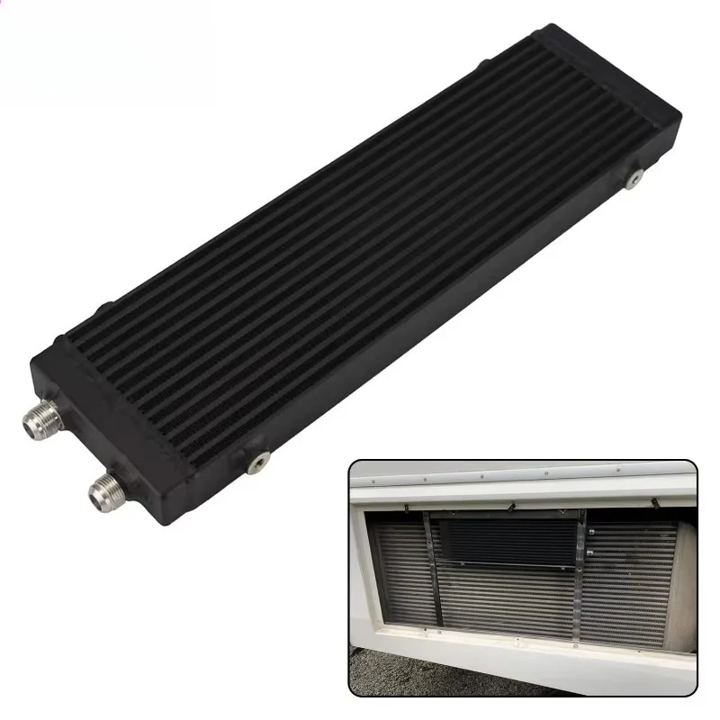Excavator Parts for Universal Large Dual Pass Bar&Plate Durable Oil Cooler AN10 7/8