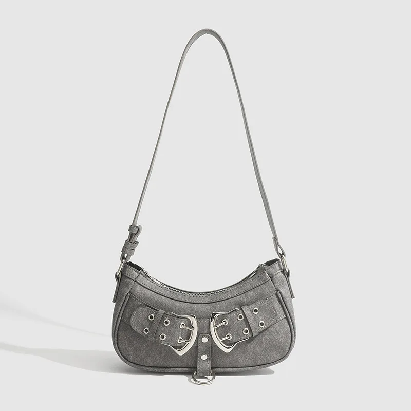 Retro Design Frauen Nische Unterarm Umhängetasche Mode Pu Leder Geldbörse Handtasche Luxus Designer Schulter Taschen