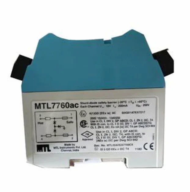 2026 MTL 4760AC IS Barrier | ATEX/IECEx Certified 24V AC/DC, IP40 Explosion-Proof Isolator for Zone 1/21 & DIN Rail Systems