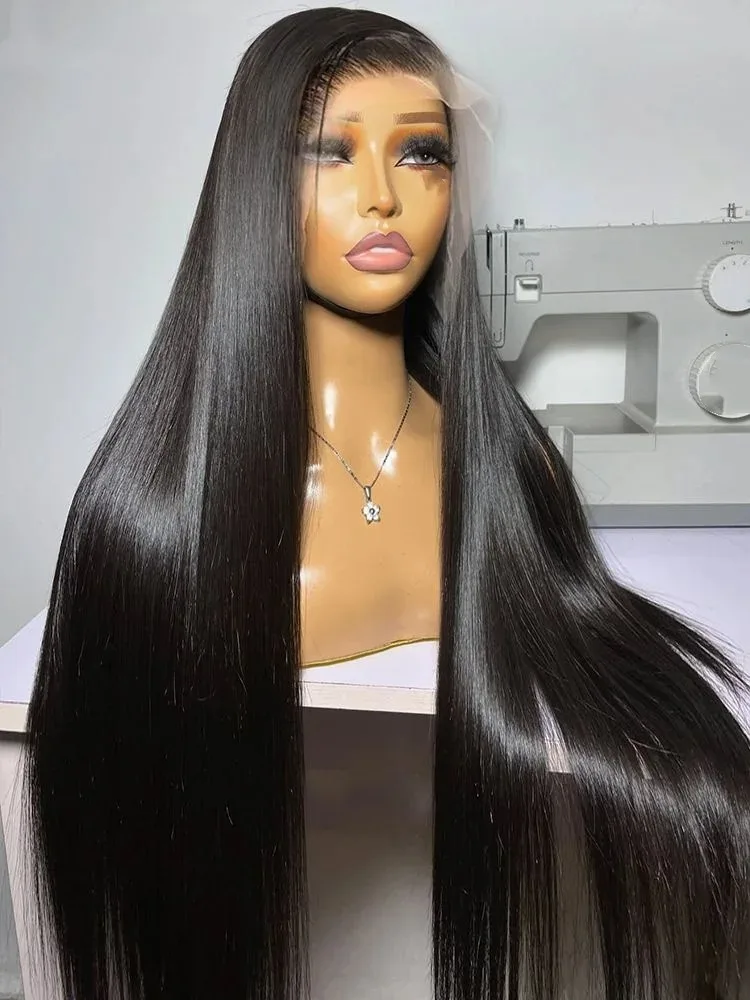 

Invisi Strap HD 360 Полный парик фронта шнурка Человеческие волосы Предварительно выщипанные бесклеевые 13x4 Парики из человеческих волос Прямой парик фронтальной части шнурка