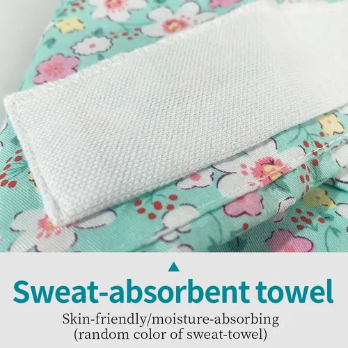 Imagen 2 del producto Gorro quirúrgico médico Multicolor unisex 100% algodón Tieback médico gorro de laboratorio clínico enfermera dentista esteticista clínica de mascotas gorro exfoliante