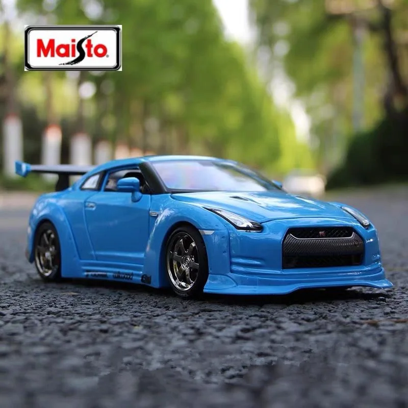 

Maisto 1:24 2009 Nissan Skyline Ares GT-R Tokyo Drift Alloy Sports Model Diecasts Metal Racing Car Vehicles Model Kids Toys Gift
