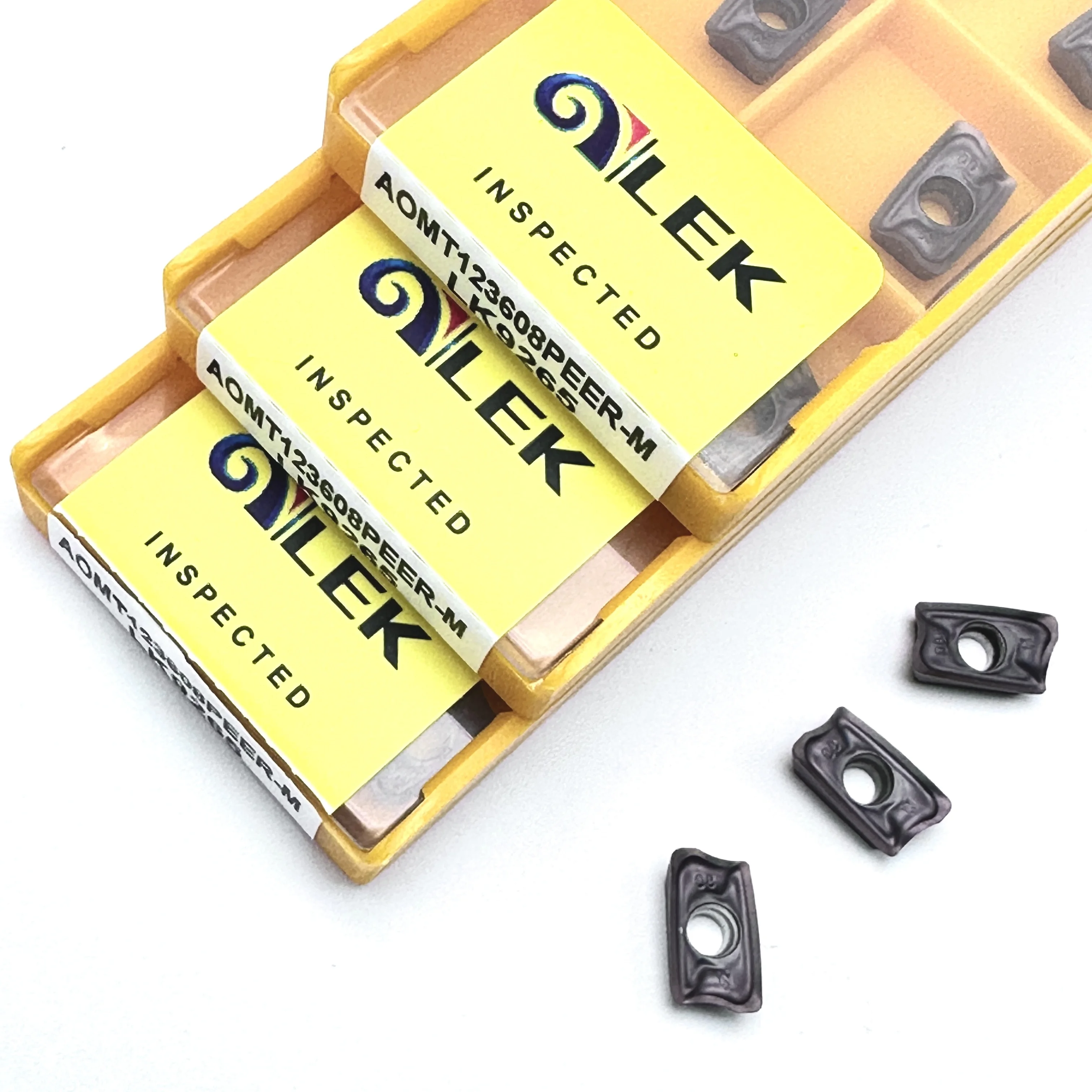 

AOMT123608PEER LK9265 Carbide Milling Inserts Indexable End Milling Cutter Machine Tool Turning Insert