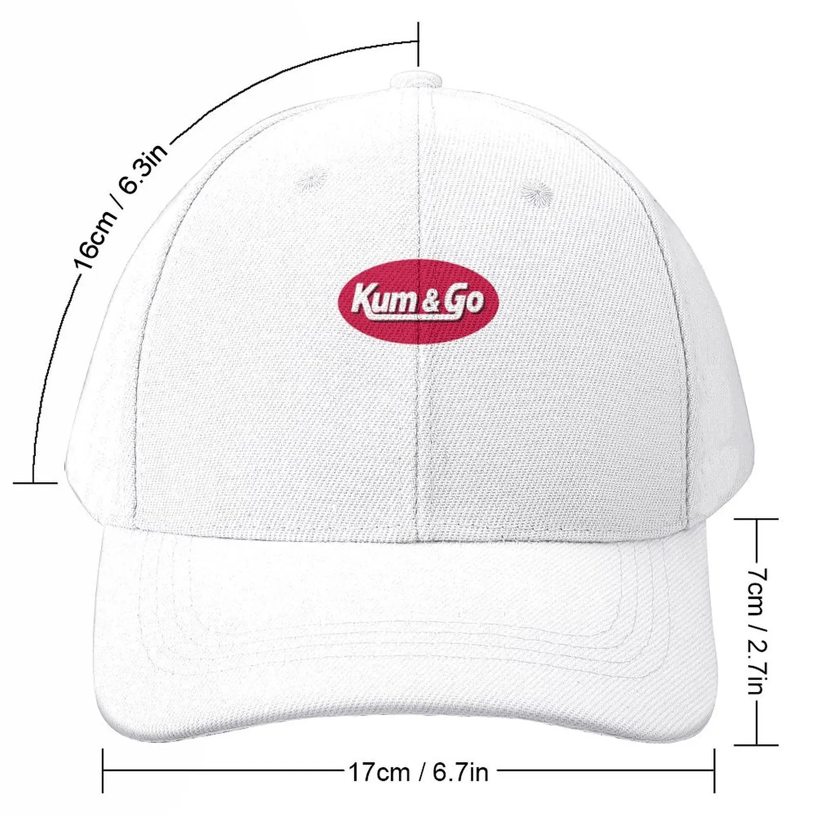 Kum-And-Go-Logo Essential Baseball Cap Golf Wear derby hat Golf Golf Hat Man Women's Clothing Men's