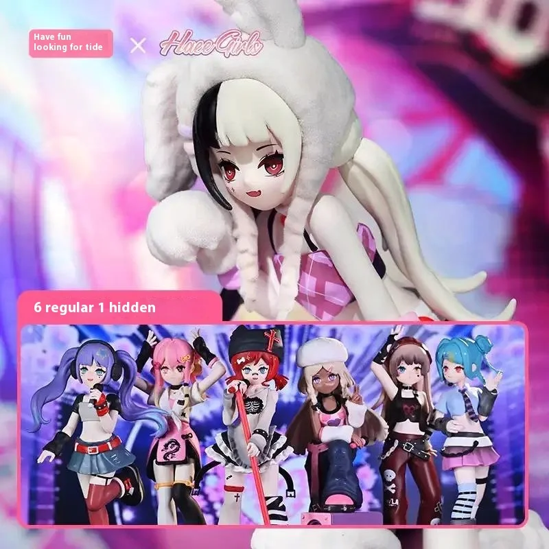 

Haee Girls Love And Song Will Keep Going Series Blind Box Cool And Sweet Ladies Mystery Surprise Box Collect Models Gk Gifts Toy