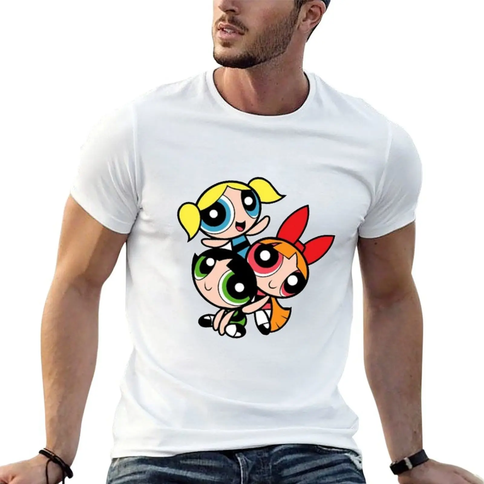 

The power girls T-Shirt cotton t shirts high quality t shirts with prints T-Shirt