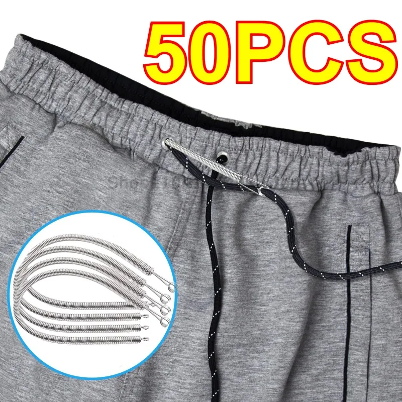 Rope Threading Tool Bendable Spring Drawstring Threader Clip Drawstring Thread Multi Functional DIY Sewing Accessories