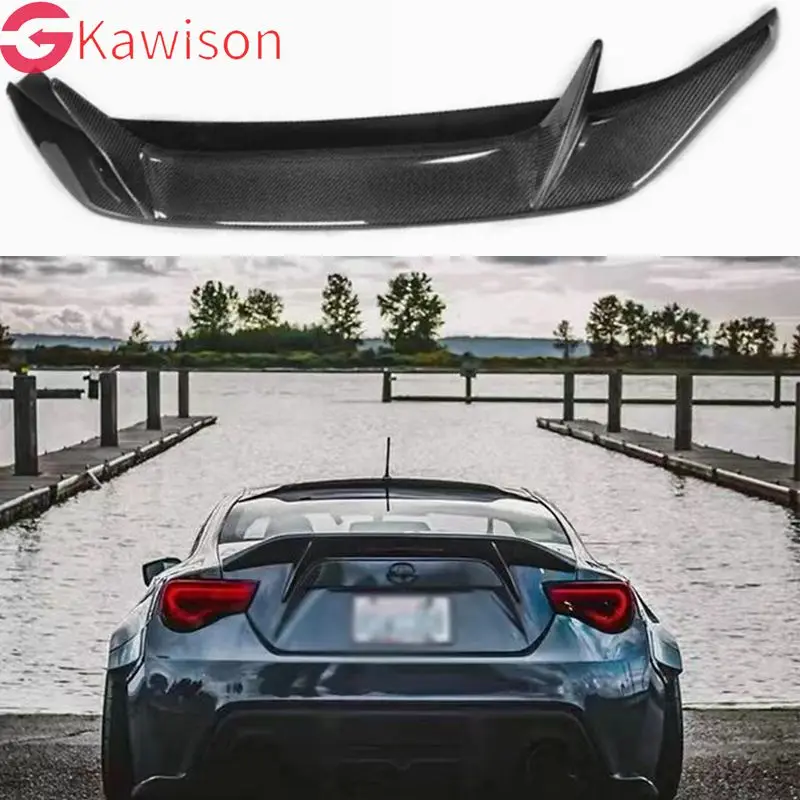 car-styling Carbon Fiber Rear Trunk Spoiler Wing For Toyota GT86 Subaru BRZ Scion FR-S spoiler