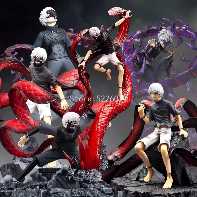 Figura de acción de Tokyo Ghoul Ken Kaneki, Kaneki Ken Touka Kirishima, ARTFX J Haise Sasaki, modelo de muñeca, juguetes, regalos