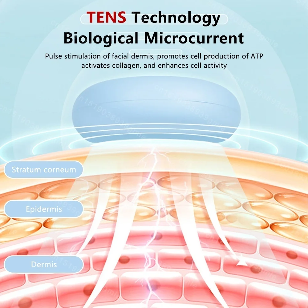 Smart Ems Lifting facciale Microcorrente V Viso Cintura elastica dimagrante Viso Modellatura Guancia Sollevamento Pelle Rafforzamento Massaggiatore facciale