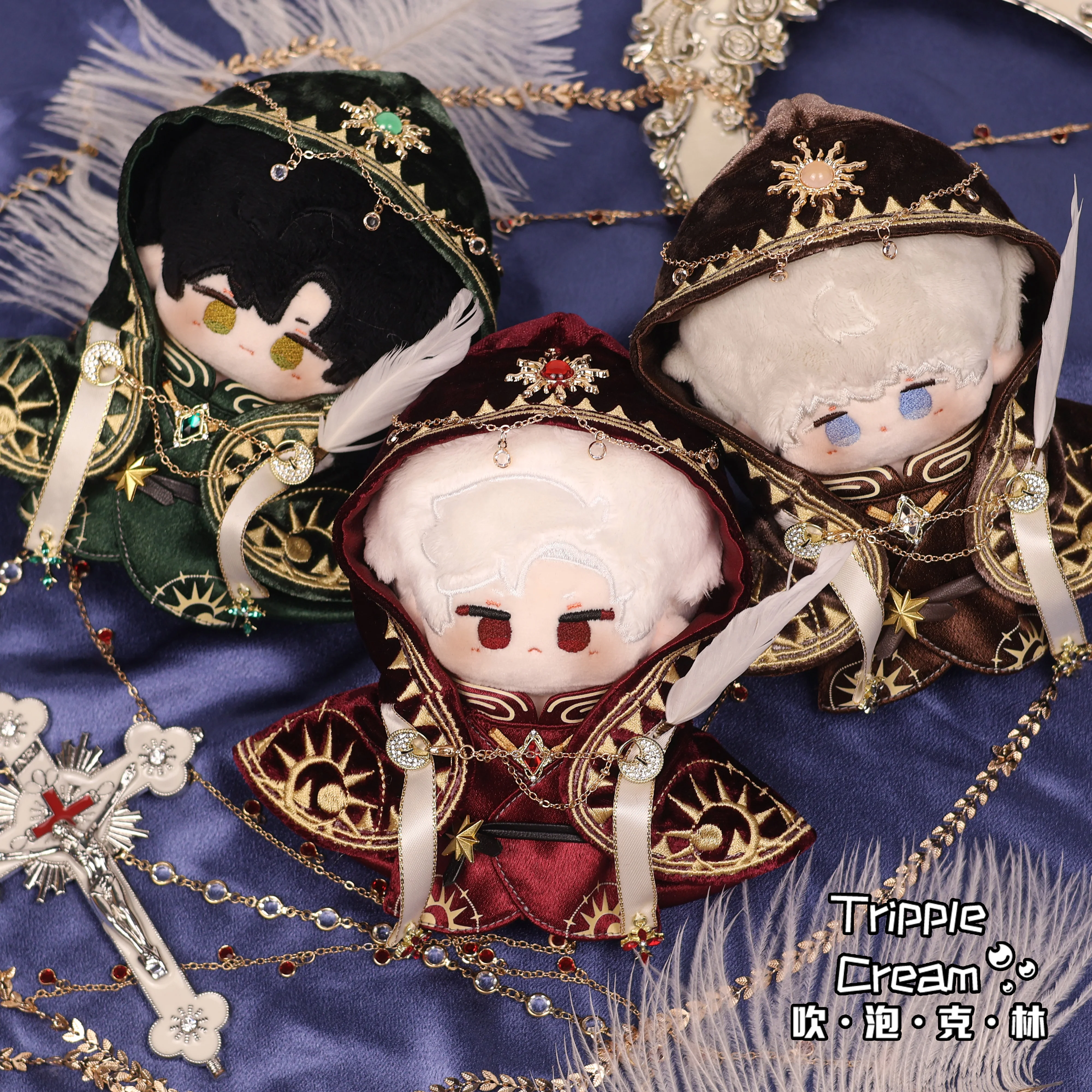 10cm roupas de boneca sacerdote mágico manto couro estrela cinto roupas traje terno acessórios anime jogo brinquedo crianças presentes cos