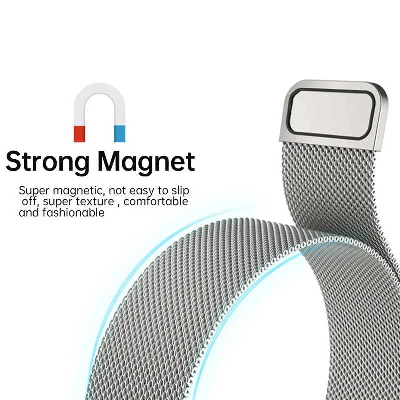 Stainless Steel Strap For Huawei Watch Fit 3 Smart Wristband Replacement Bracelet Milan Magnetic For Huawei Fit3 Metal Strap