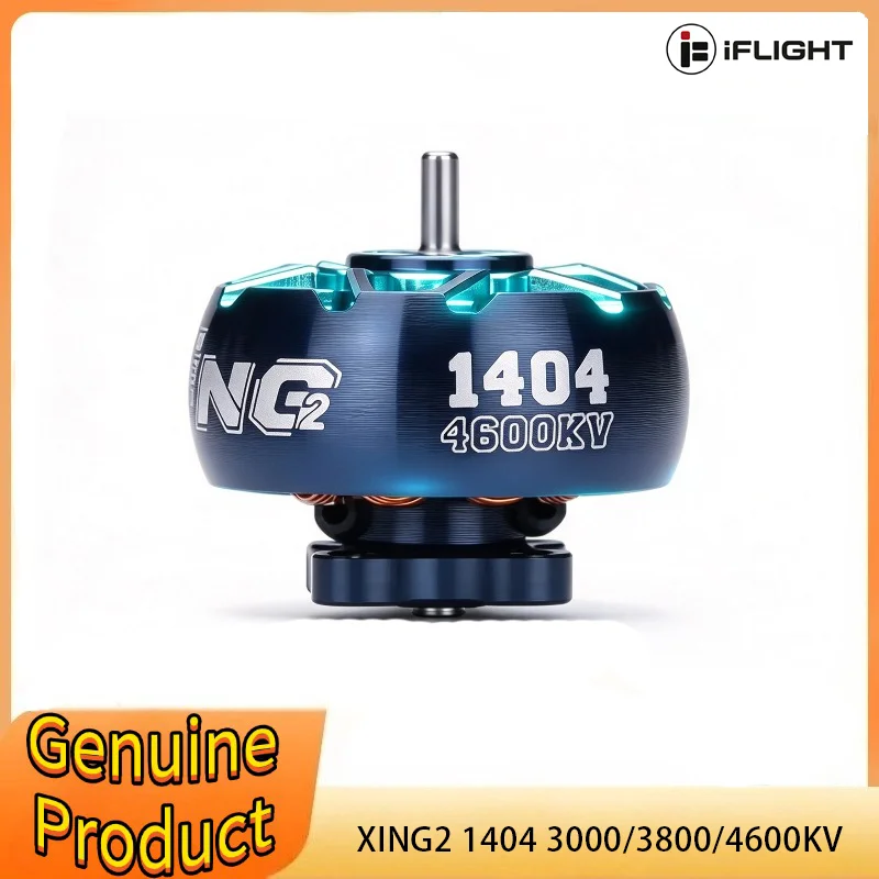 IFlight XING2 1404 3000KV/3800KV/4600KV 2-4S Toothpick Ultralight Build unibell motor compatible 3-4inch propeller for FPV Drone