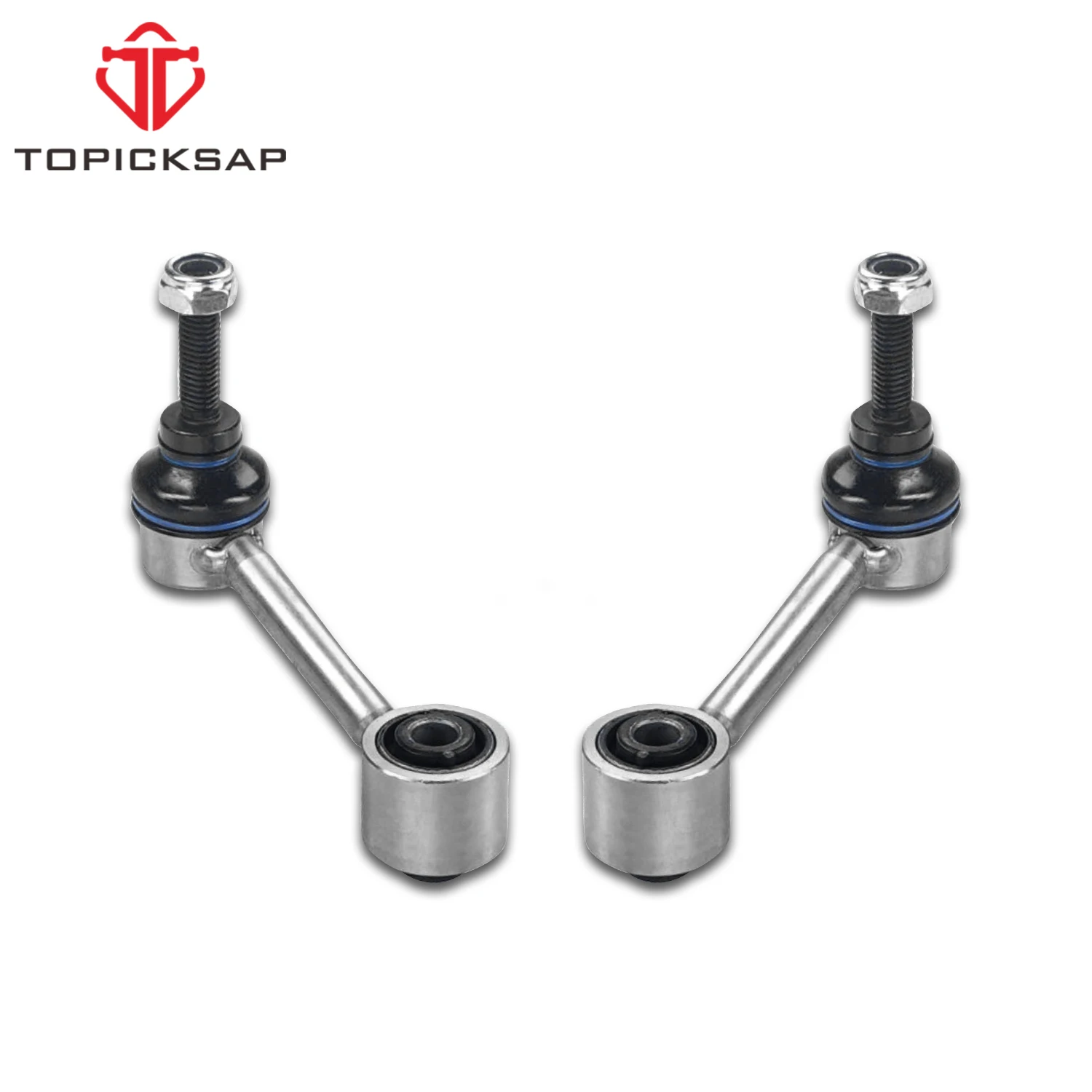TOPICKSAP 2Pcs Rear Stabilizer Bar Link LH RH Assembly Kit for Audi A3 TT Volkswagen VW Beetle Passat Tiguan CC 2006-2017