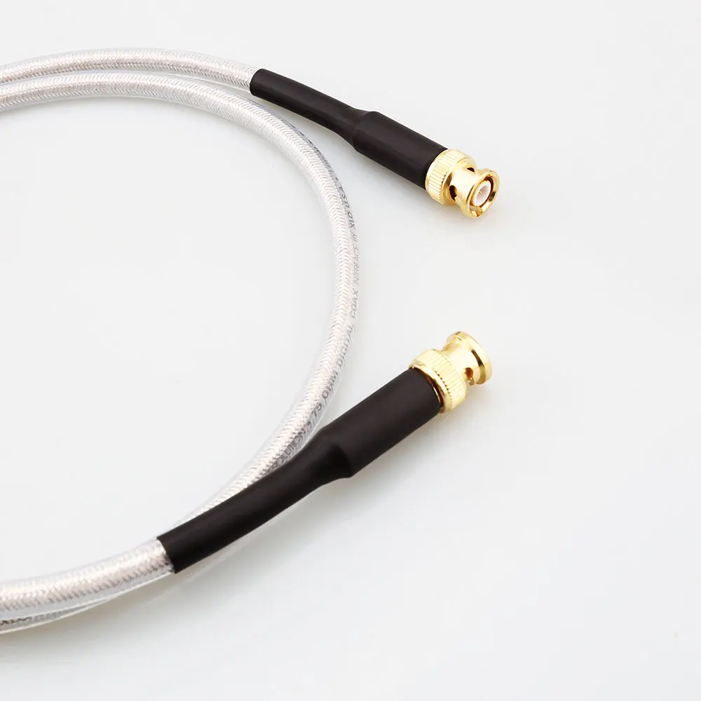 XLO HT4 HiFi Silver Plated 75 ohm Coaxial Digital Audio BNC to BNC Cable High Fidelity Digital Cable