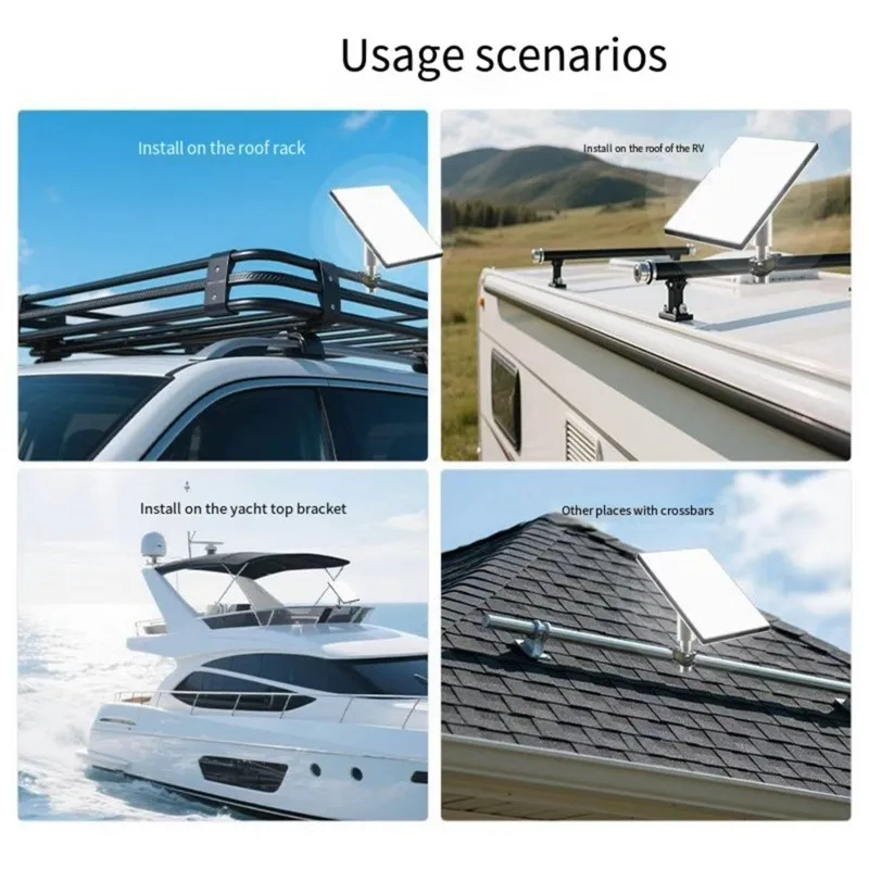 Aluminum Pipe Clamp Mount For Outdoor RV