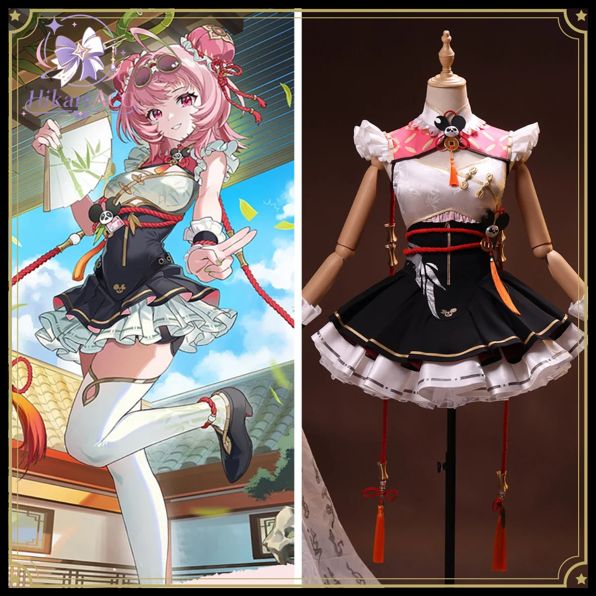 Anime Outfit Neverness To Everness Xiao Zhi Cosplay Costume Full Set Bank Clerk Chinese Style Stage Performance Halloween NTE