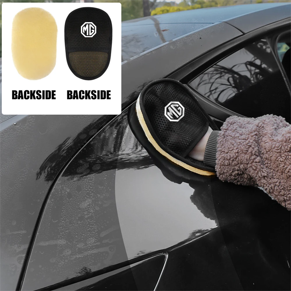 

1/2PCS Car Styling Soft Fur Washing Glove Cleaning Care Tool For Morris Garages MG MG7 350 3SW EZS MARVEL Scorpio Hector Saloon