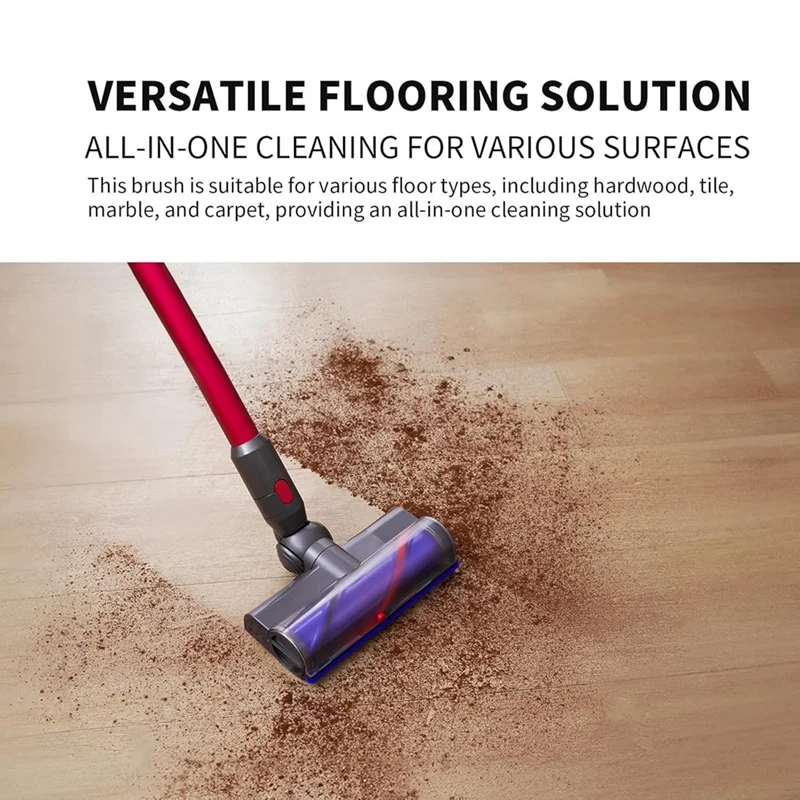 AC66 لدايسون V7 V8 V10 V11 V15 رأس فرشاة المكنسة الكهربائية استبدال رأس فرشاة الأرضية