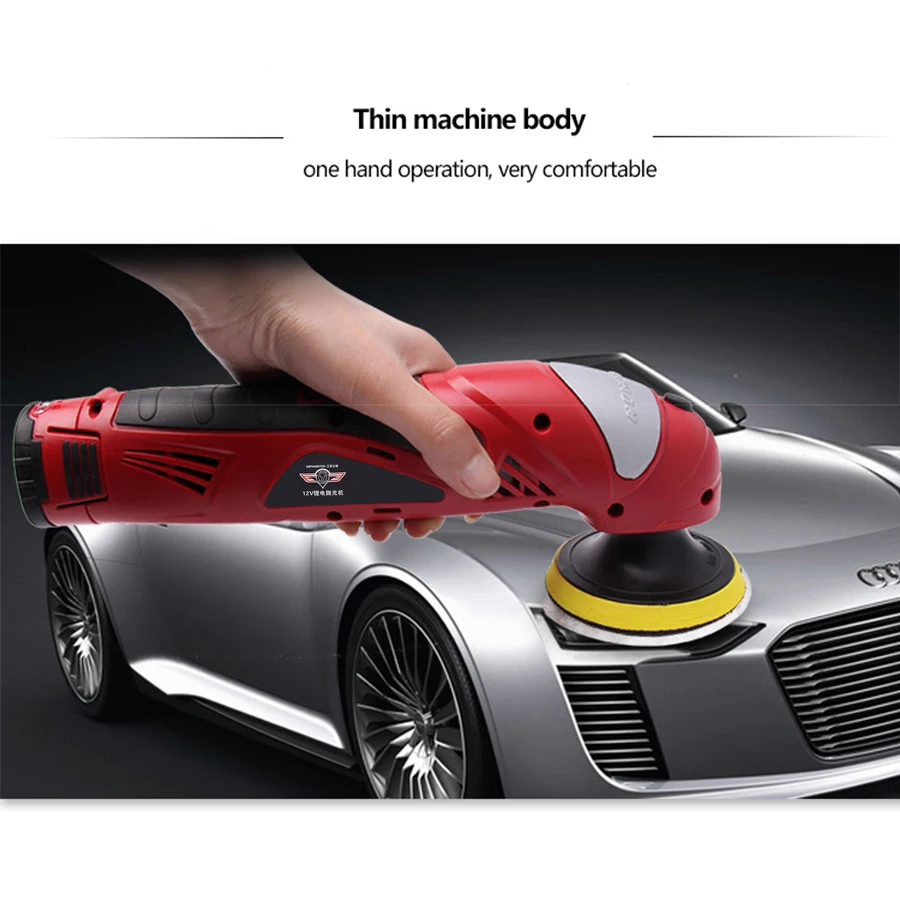 NEWONE 12V Li-ion electric Power tool Car/Shoe Polisher Waxing polishing/clearning/shining machine Portable Variable speed