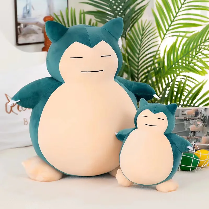 Pokemon Plush 30-60Cm Big Size Cartoon Anime Figure Pikachu Snorlax Plush Stuffed Pocket Monsters Pet Model For Children Gifts