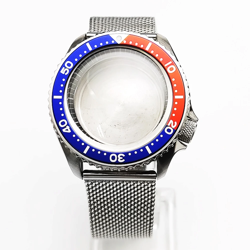 

PARNSRPE 42MM case 316L stainless steel Sapphire Glass Bubble mirror cover 39.5mm, suitable For NH35 NH36 Movement