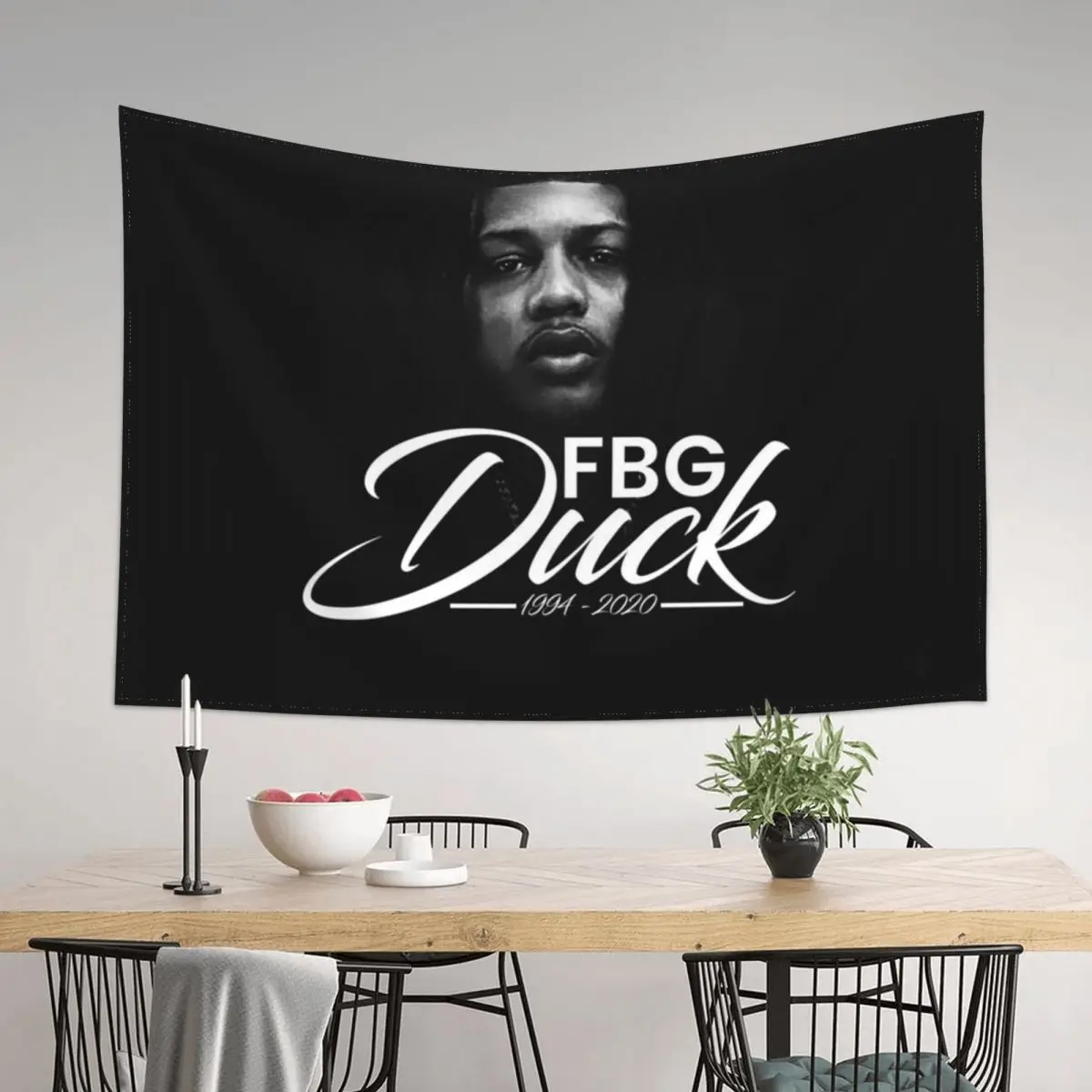 

RIP FBG Duck Classic Tapestry For Bedroom House Decor Wallpapers Home Decor Tapestry