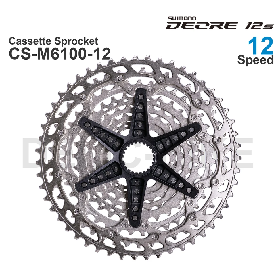 SHIMANO DEORE M6100 12v Cassette Sprocket CS-M6100-12 12-Speed