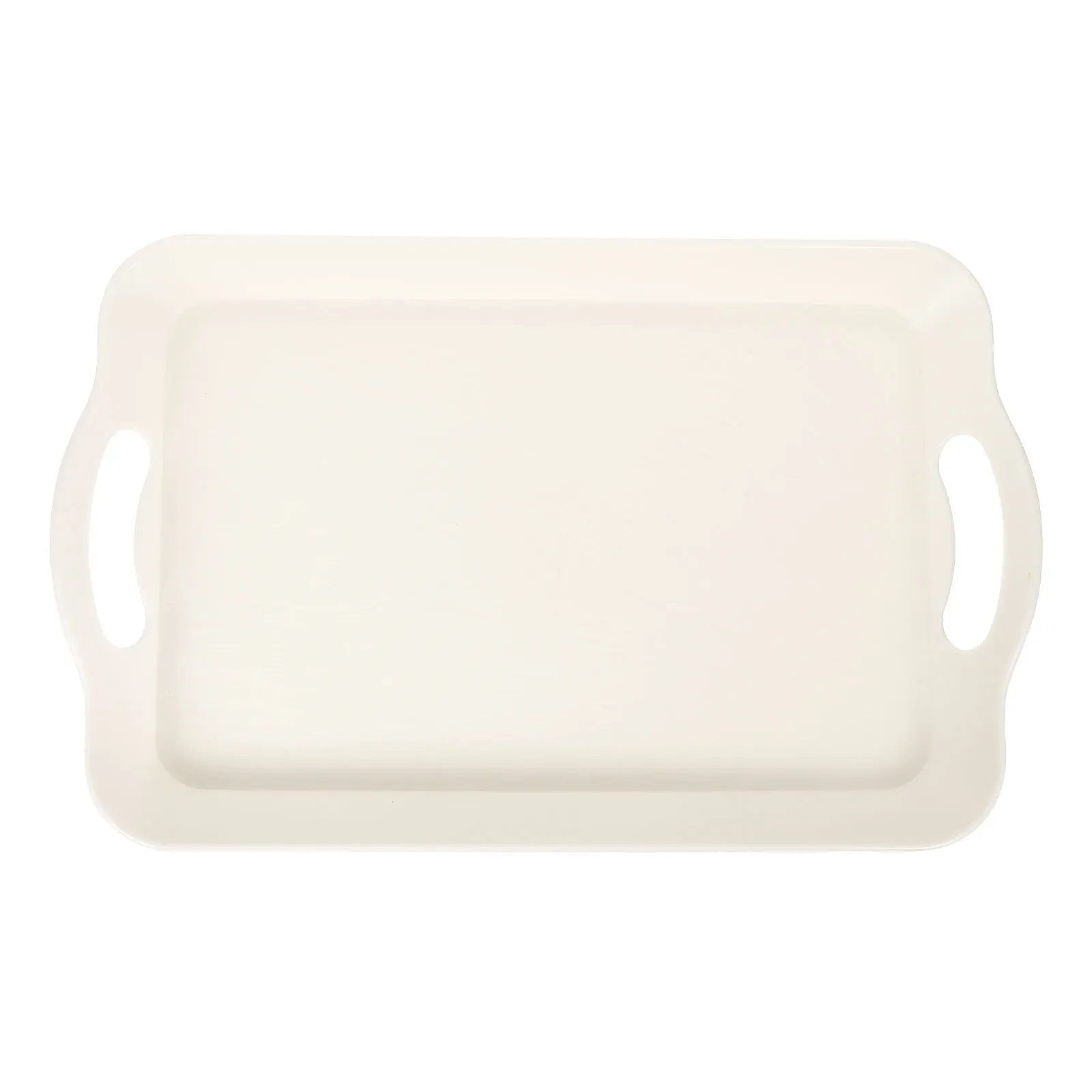

Two Ear Handle Tray Foldable PP Food Trays Party Serving Kitchen Tea Cake Stand Dessert Candy Fruit Sushi Plate Restaurant Hotel