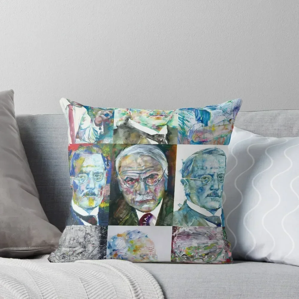 

NINE TIMES CARL JUNG Throw Pillow Rectangular Cushion Cover Sofa Decorative Covers Bed pillowcases pillow