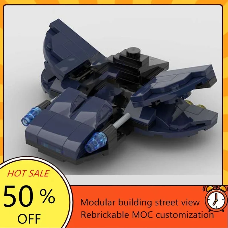 

Набор из 103 деталей: популярная модель космического корабля из фильма «Звездные войны», конструктор MOC, модульные технологичные блоки, подарок на праздник, игрушка для сборки, детский набор