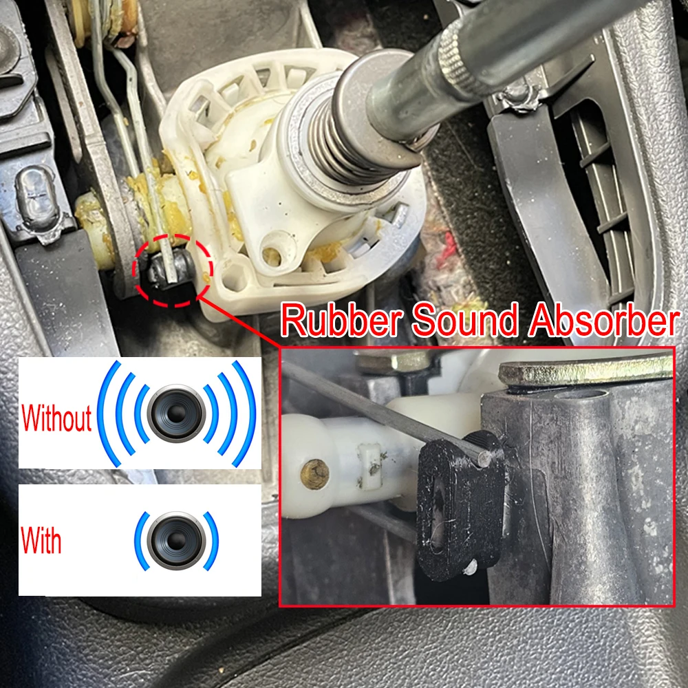 Car Upgrade Bush Fix Gear Shift Bearing Shell Shifter GearBox Lever Rod Spring Kit For Skoda Fabia MK1 MK2 Rapid Roomster Citigo