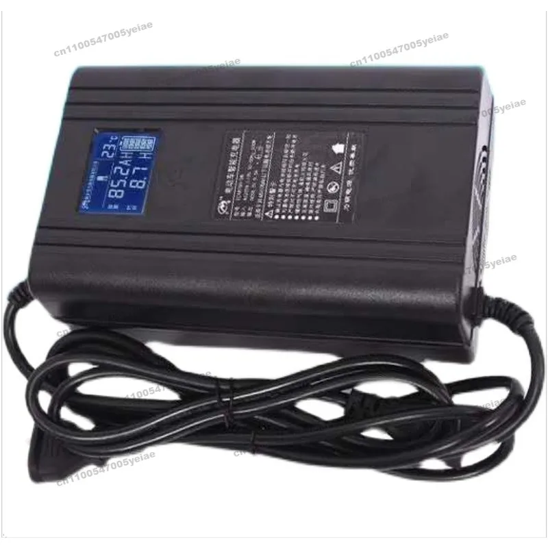 LCD Display Electric Vehicle Charger 486072v Bluetooth Connection Mobile Phone Voltage and Current Parameters Adjustable