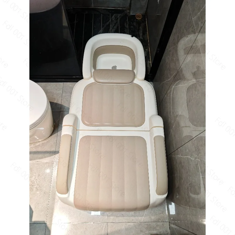 Folding Hair Wash Chair for Pregnant Women Postpartum Home Reclining Shampoo Bed