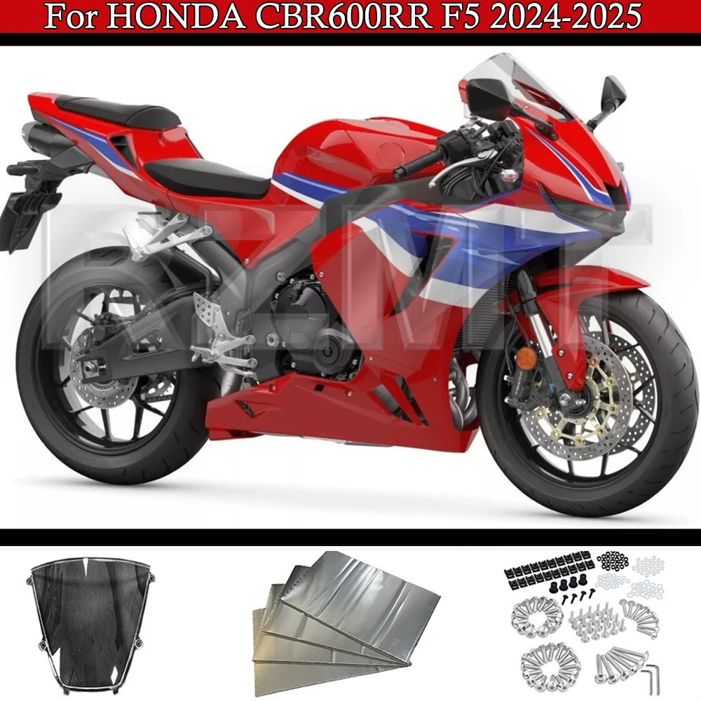 

Комплект пластиковых обтекателей для мотоцикла HONDA CBR600RR F5 2024-26, аксессуары, литой обвес из АБС-пластика для CBR 600RR 600 24 25