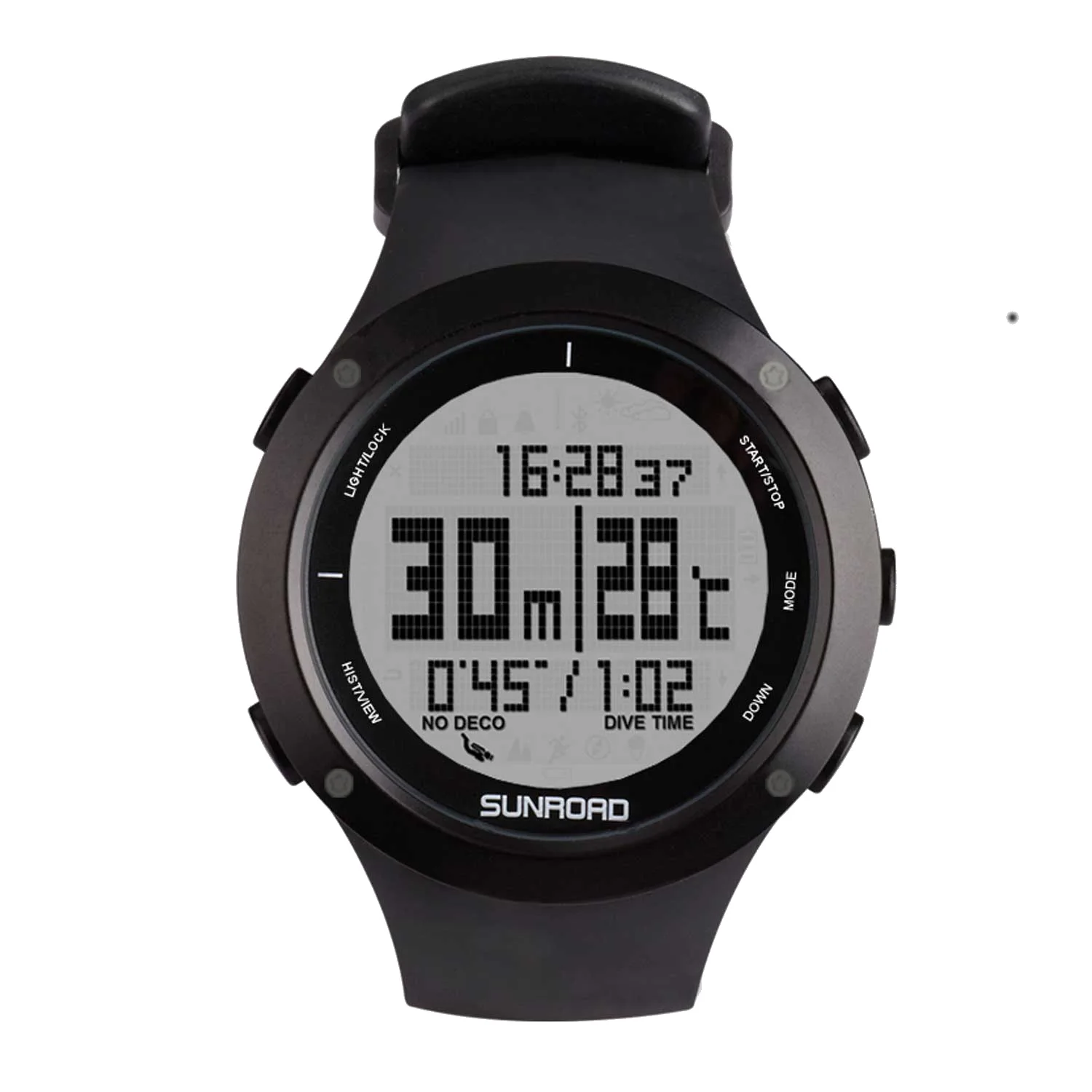 FR730 Height Measuring Instrument 50m Compass Barometric Altimeter Watch Water Resistance
