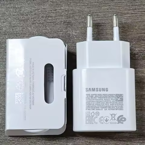 Samsung A17 A16 A26 A36 A56 S25 S24 S23 S22 S21 S20 25W Charger PD Super Fast Charge Adapter for Galaxy Z Flip Fold 7 6 5 4 3 2