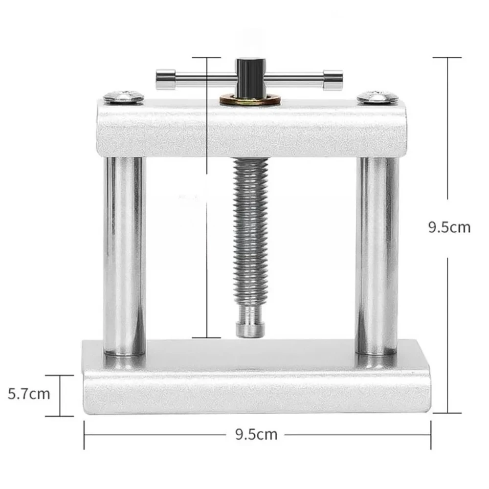 مجموعة أدوات الضغط المعدنية الاحترافية لإغلاق آلة السد المعدنية لتغيير مجموعة صيانة صانع الساعات البطارية #4