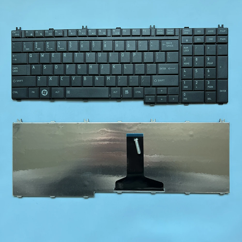 Xin teclado americano para toshiba satélite p300 p305 p500 p200 p205 p505 l350 l355 l500 l505 x200 x505 x300 a500 a505 l535 laptop
