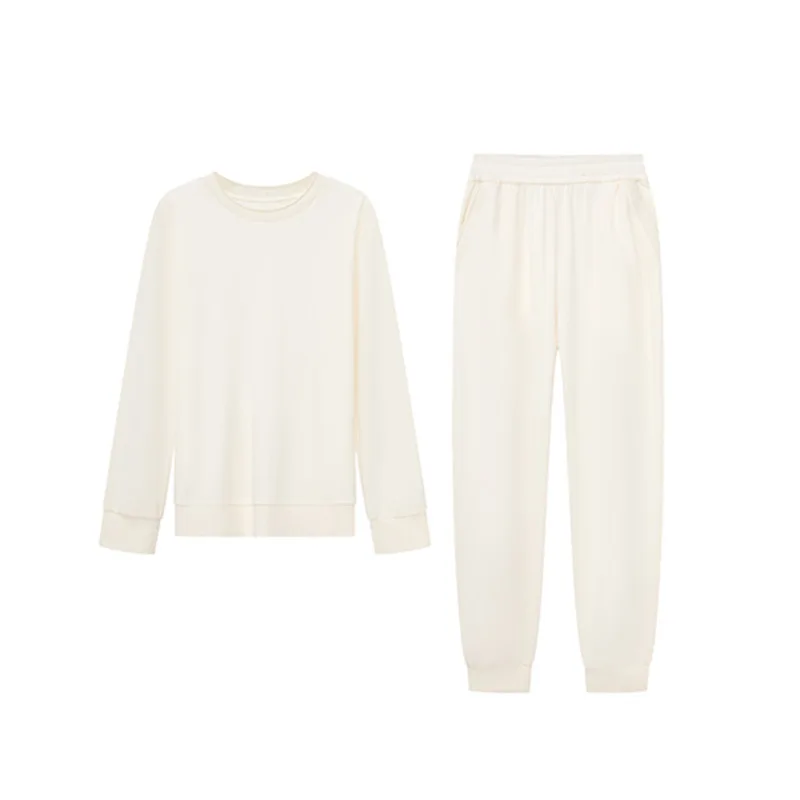 

Женские длинные брюки с длинными рукавами из модала, хлопок, весна-осень-зима, толстовка, домашняя одежда, комплект одежды для сна, можно носить на улице