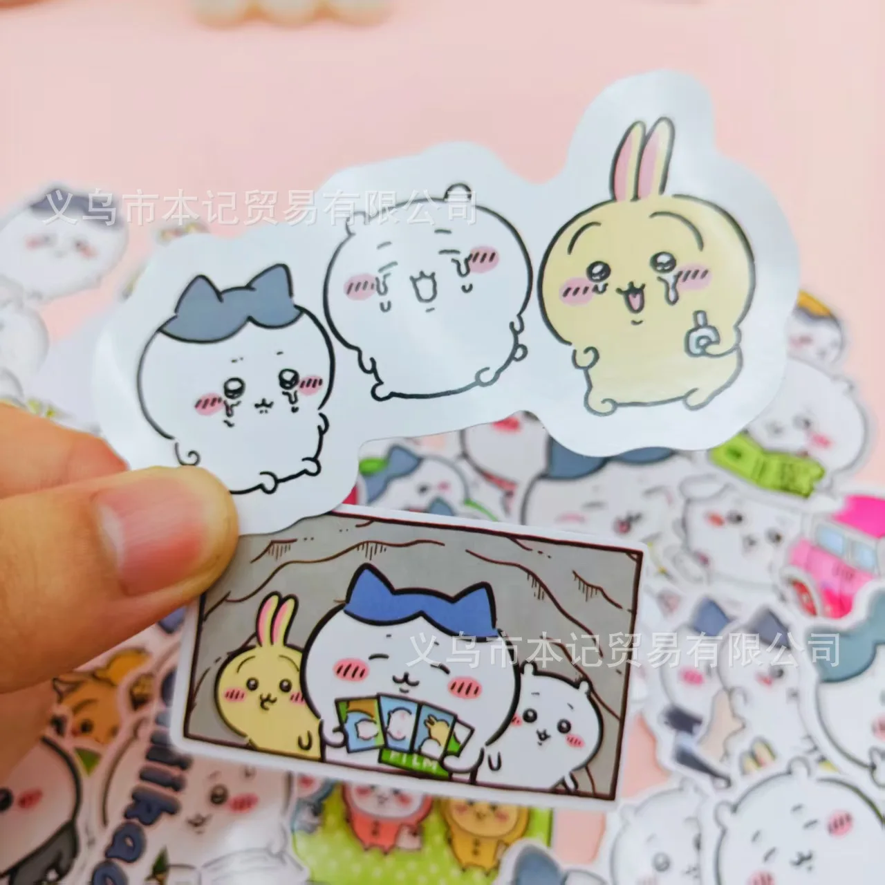 Chiikawa New Stationery Sticker Gift Box, Hachiware Usagi Cute Waterproof Decor Stickers for Journal Phone Kids view 4