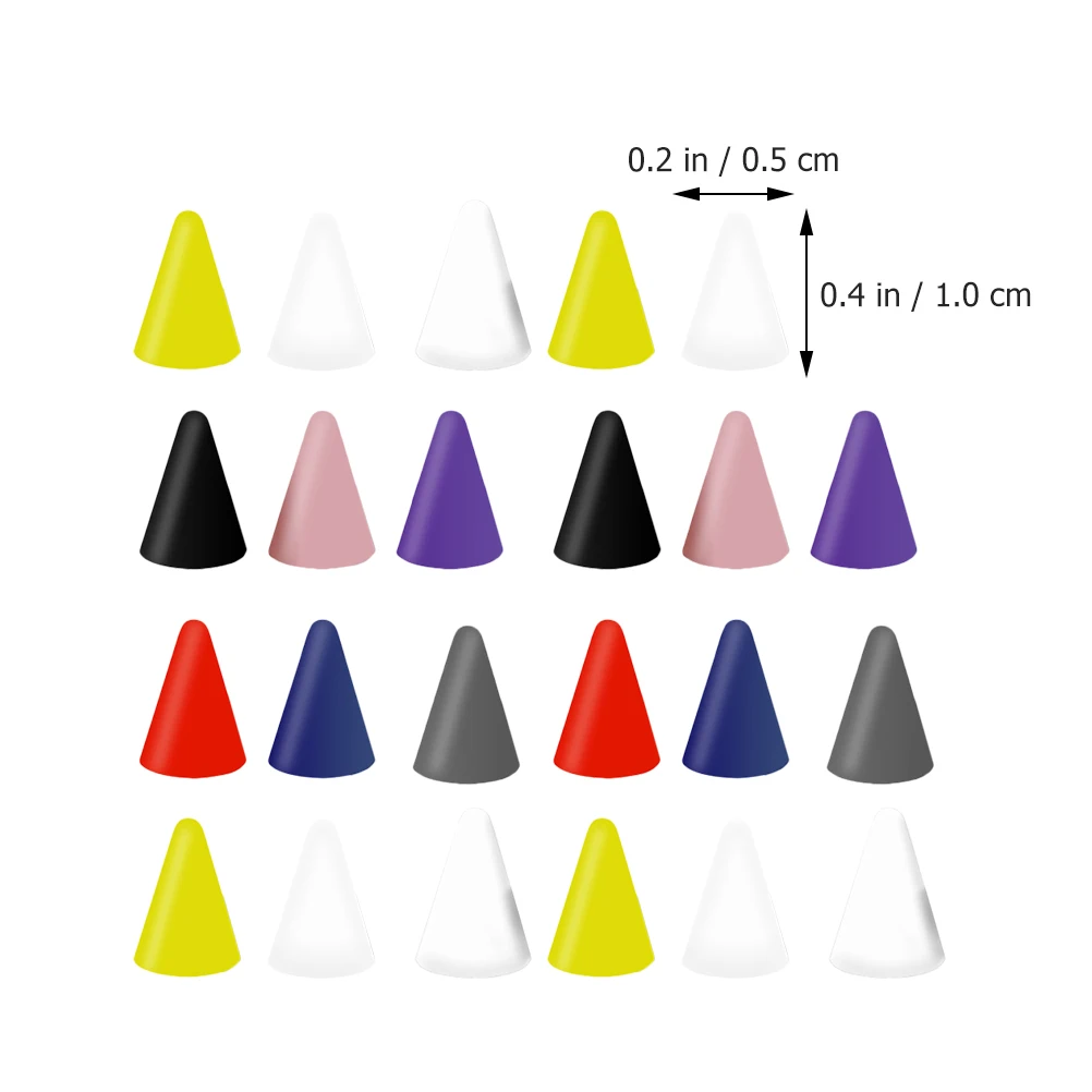 

45Pcs Stylus Pen Nibs Cover High Durability Silicone Protective Sleeve Compatible for Apple Pencil 1 2 Generation Scratch