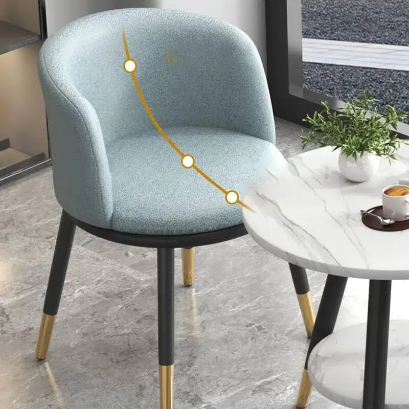 

Vintage Metal Dining Chairs Modern Beautiful Nordic Dining Chairs Luxury Chaises Salle Manger Kitchen Furniture