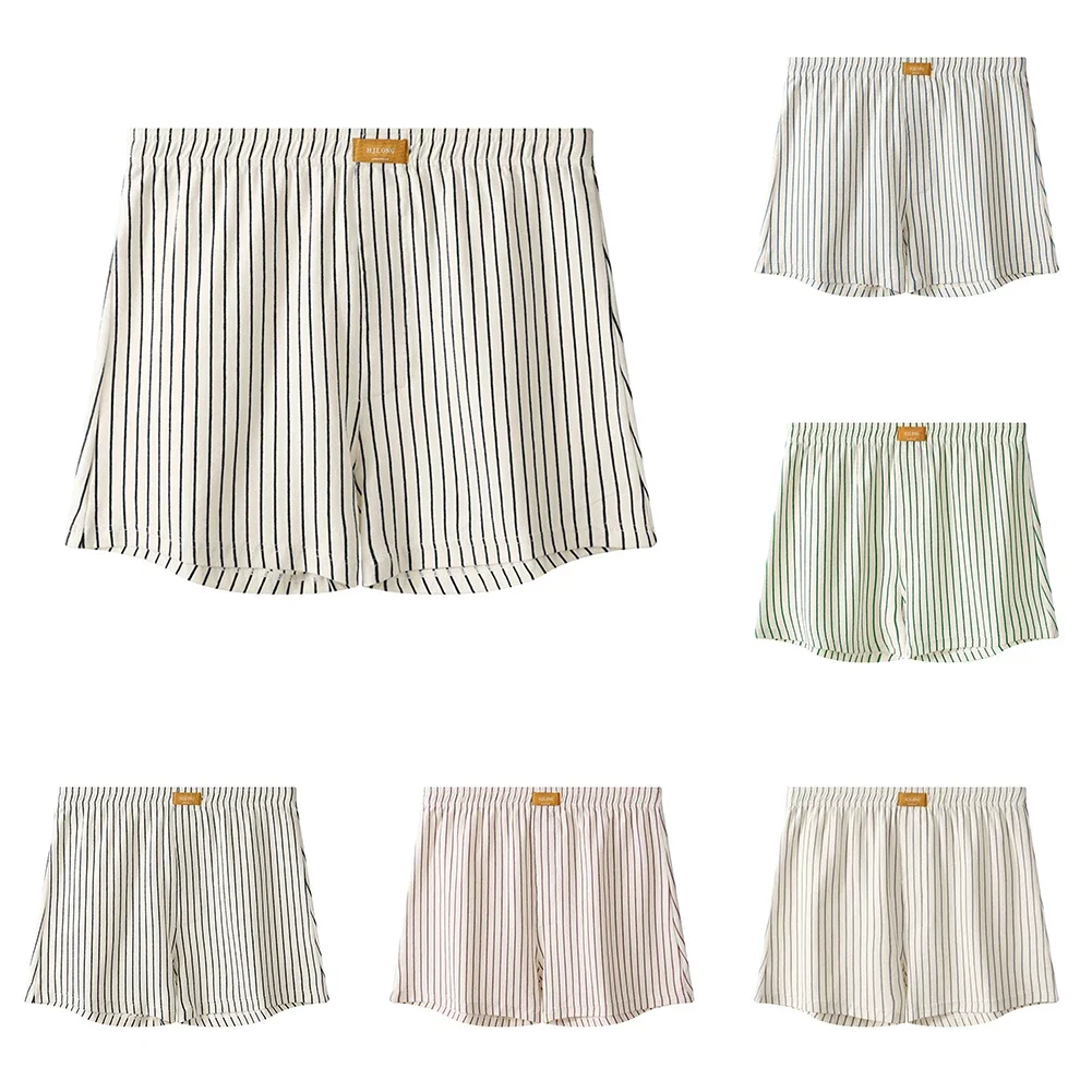 Shorts respiráveis roupa íntima de algodão casual roupas confortáveis 5 material elastano 95 tecido de algodão estilo clássico