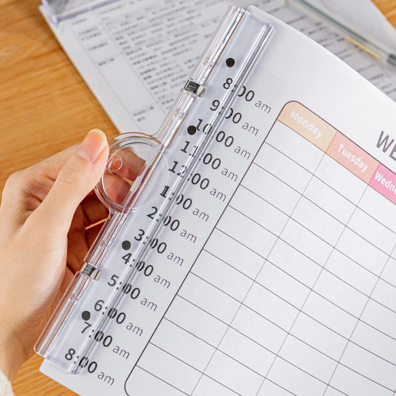 Magnetic Transparent File Folders Strong Suction Not Easy To Fall Off Multifunctional Home School Office Supplies File Folders