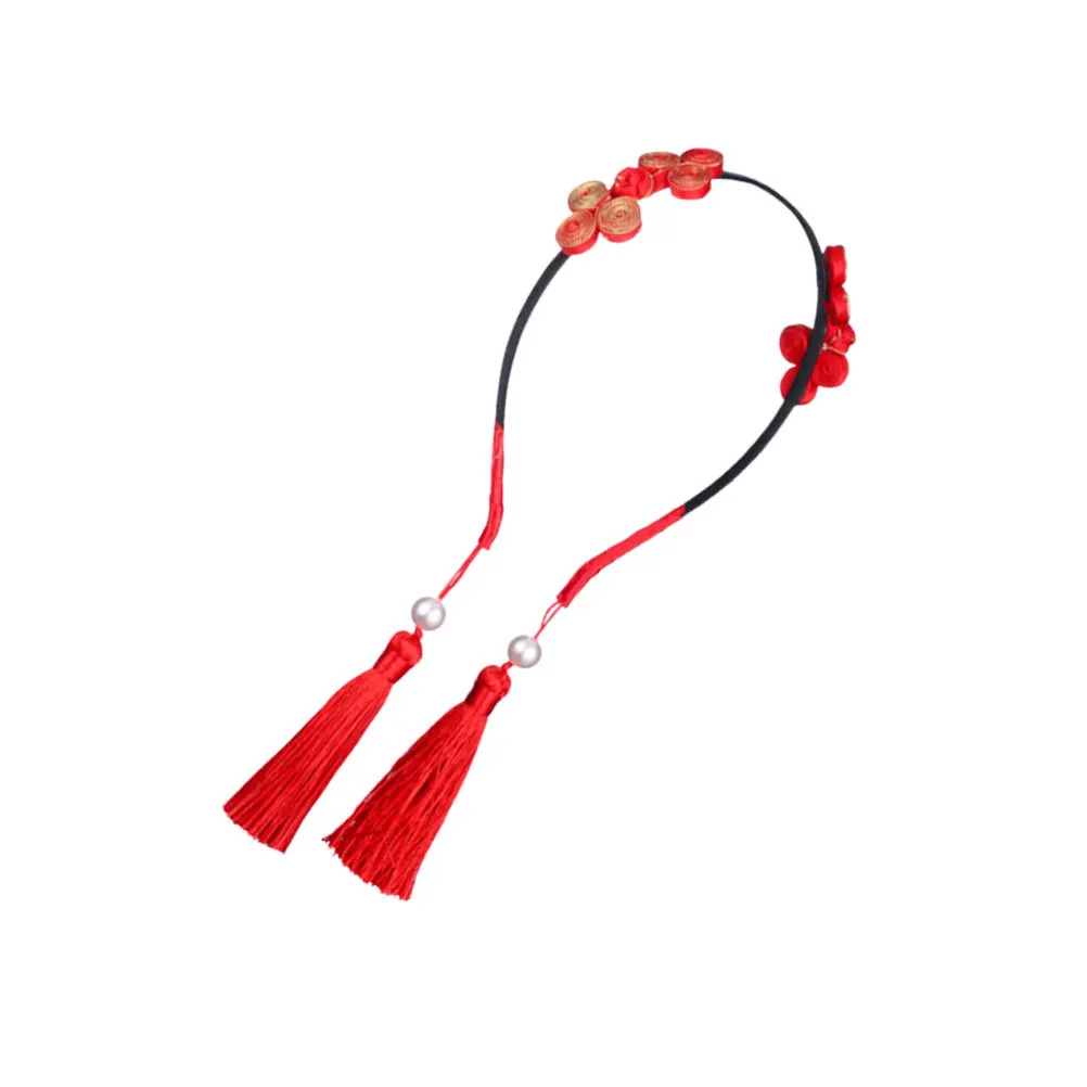 

Tassel Headwear Chinese New Year Hair Decoration Accessories for Headband
