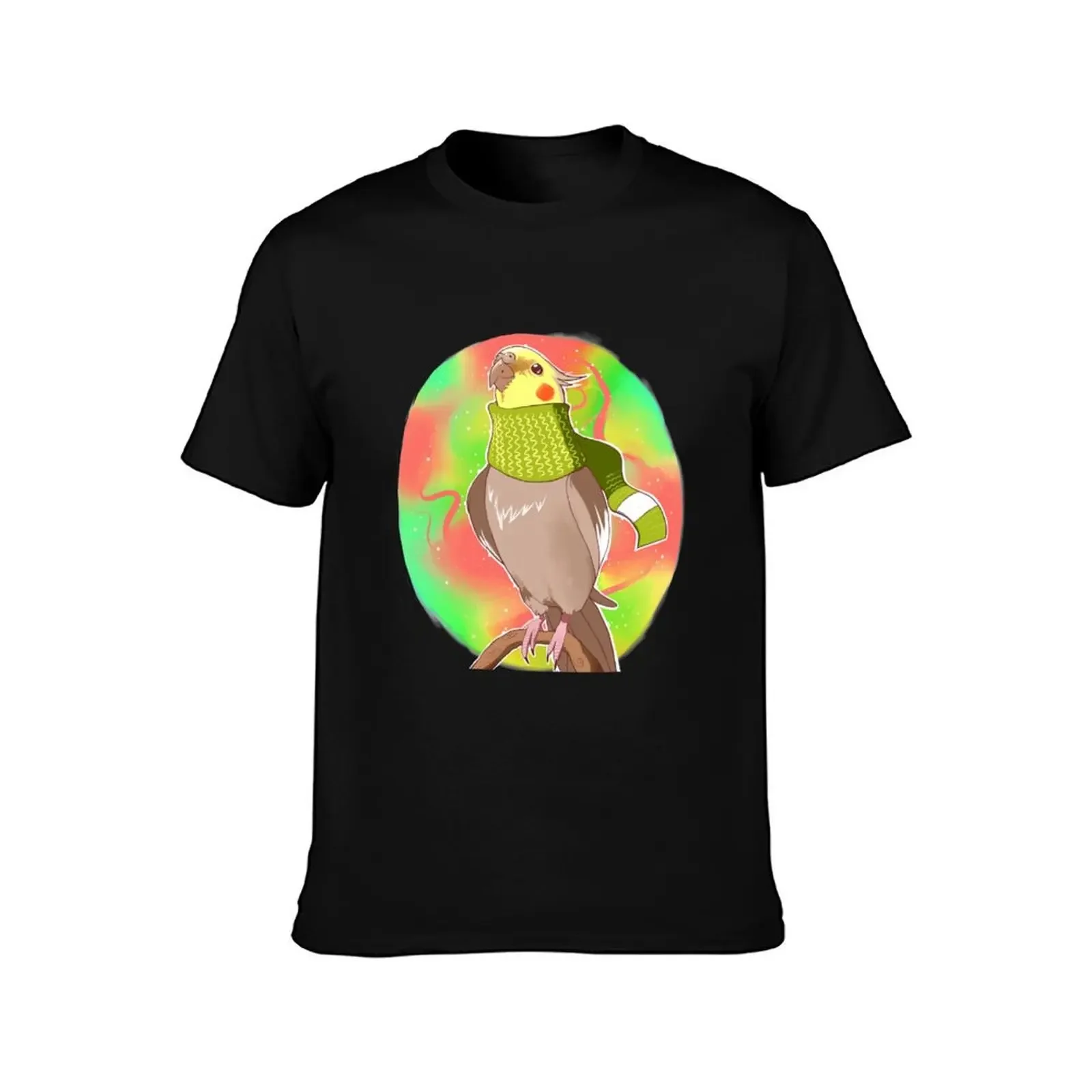 Autumn Cockatiel T-Shirt oversizeds rapper graphic tees essential t shirt T-shirts for men cotton